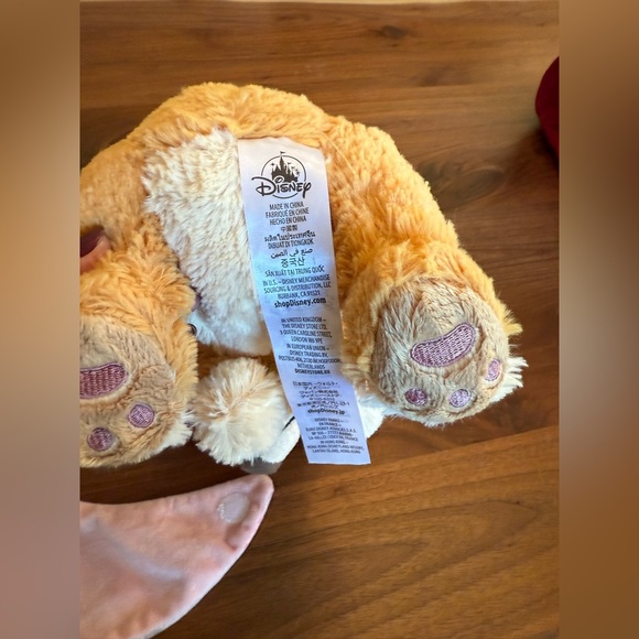 Disney Parks Babies Plush LADY & Tramp Baby Dog in Blanket Pouch Stuffed Toy. - Picture 5 of 8